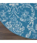 Nourison Jubilant Round Area Rug JUB09-Blue