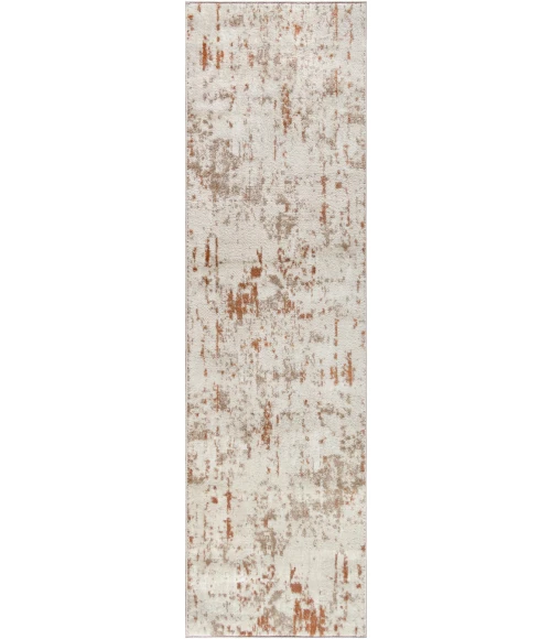 Nourison Quarry Ivory Rust QUA01 2ft.2in. x 6ft. Rect. Rug