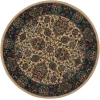 Nourison Home Nourison 2020 NR201 Ivory 5 ft. Round Area Rug