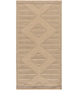 Nourison Home Washable Jute WSJ01 Natural Beige 2 ft. X 4 ft. Area Rug