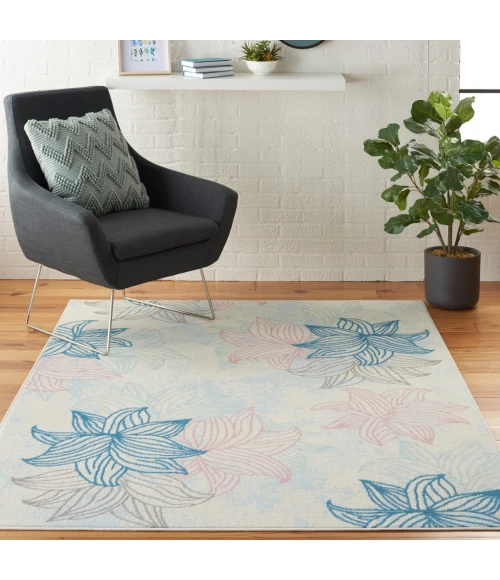 Nourison Jubilant Area Rug JUB08-Ivory/Multicolor