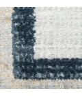 Nourison Dekor Grey Navy DEK06 2 ft. X 4 ft. Rect. Rug