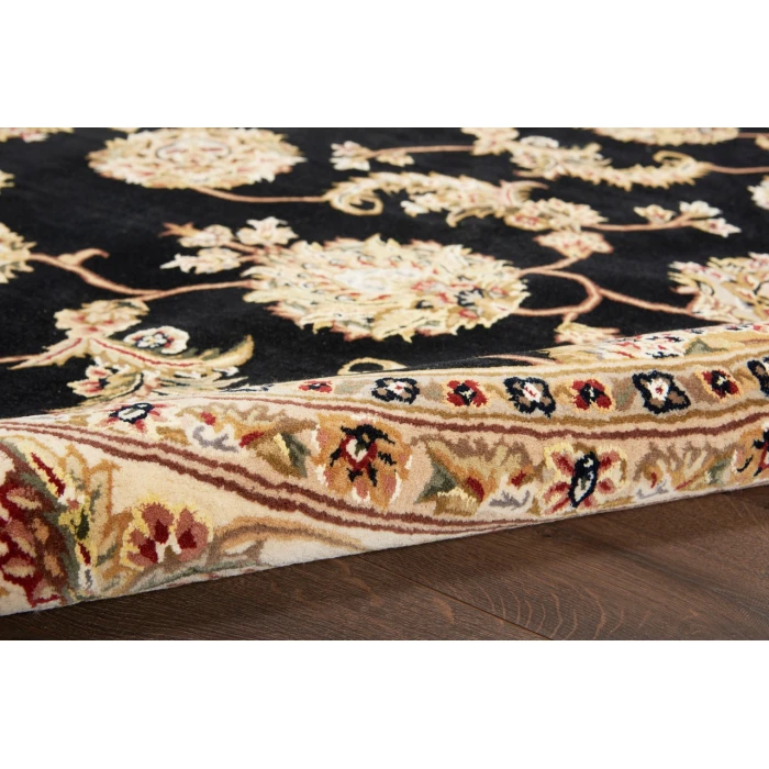 Nourison 2000 Round Area Rug 2022-Black