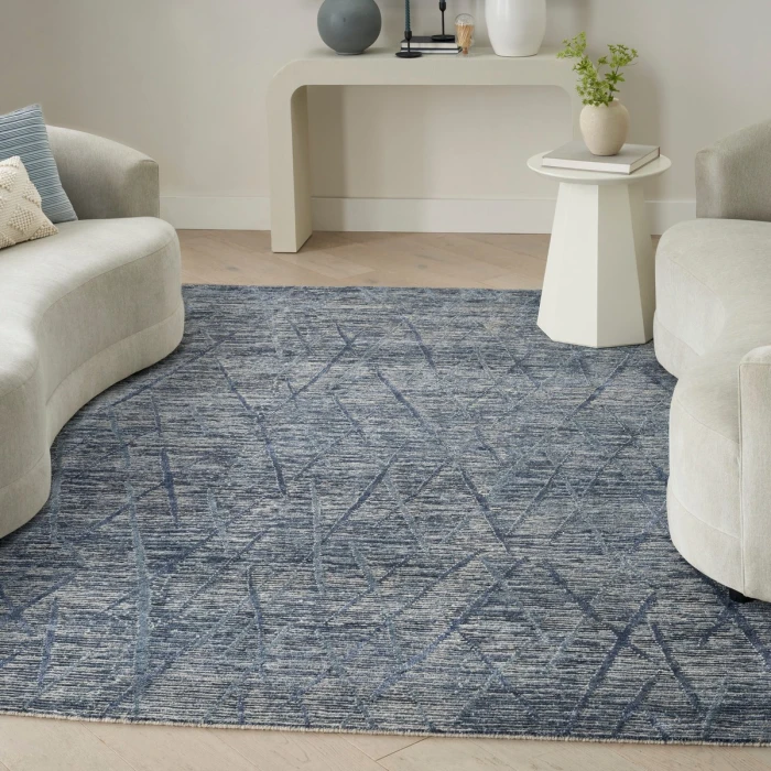 Nourison Ocean Indigo OCP02 8 ft. X 10 ft. Rect. Rug