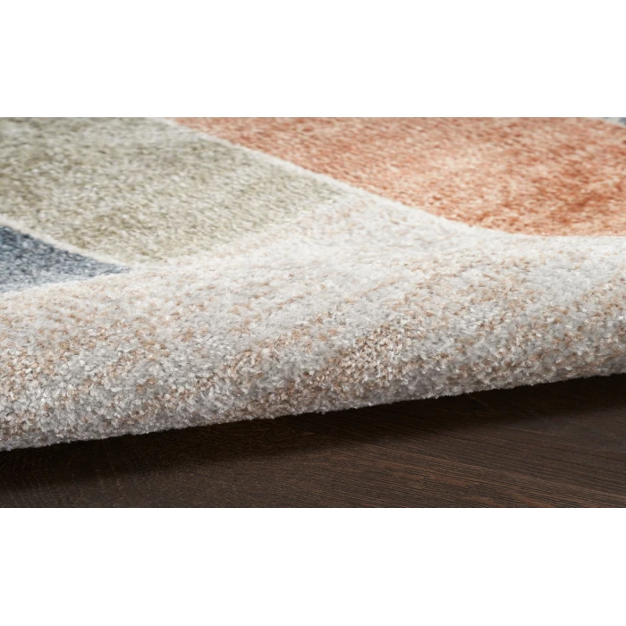 Nourison Astra Machine Washable Multicolor ASW09 10 ft. X 14 ft. Rectangle Rug