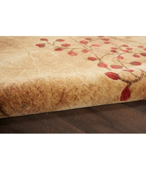 Nourison Somerset Round Area Rug ST74-Latte