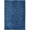 Nourison Home Nourison Essentials NRE01 Navy Blue 5 ft. X 8 ft. Area Rug