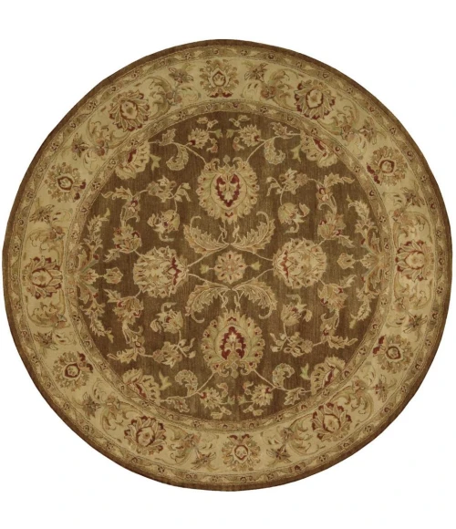 Nourison Jaipur Round Area Rug JA23-Brown