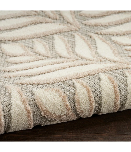 Nourison Aloha Area Rug ALH35 Ivory Grey