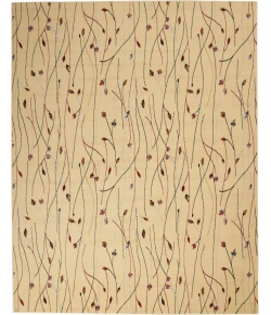 Nourison Home Grafix GRF15 Cream 7 ft. 10 in. X 9 ft. 10 in. Area Rug