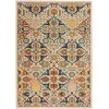 Nourison Home Allur ALR03 Ivory Multicolor 5 ft. 3 in. X 7 ft. 3 in. Area Rug