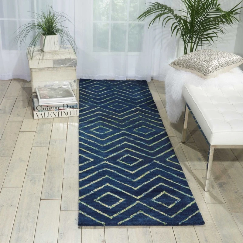 Barclay Butera Intermix White INT04 3ft.6in. x 5ft.6in. Rect. Rug