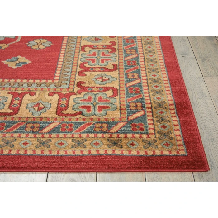 Nourison Home Maymana Red MYN01 7ft.10in. x 10ft.10in. Rect. Rug