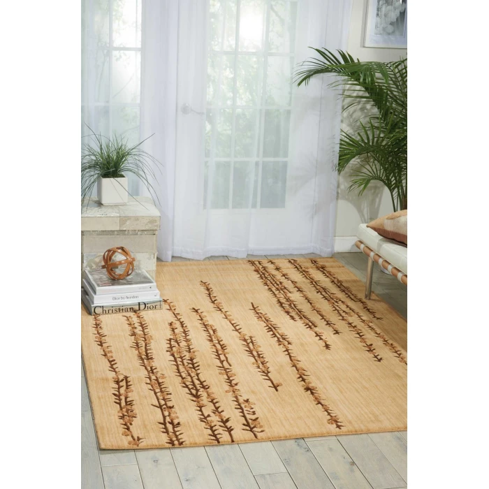 Nourison Home Radiant Impression Brown LK04 2ft. x 3ft. Rect. Rug