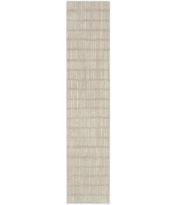 Nourison Home Modern Comfort MNC03 Grey Ivory 2 ft. 2 in. X 10 ft. Area Rug