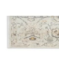 Nourison Oushak Home Grey OUS01 5 ft. 5 in. X 7 ft. 3 in. Rectangle Rug