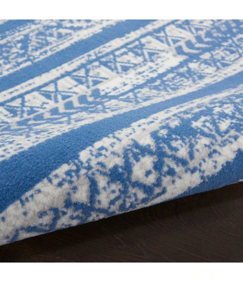 Nourison Whimsicle Area Rug WHS16-Light Blue Ivory