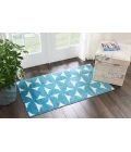 Nourison Harper Blue DS301 2ft.2in. x 3ft.9in. Rect. Rug