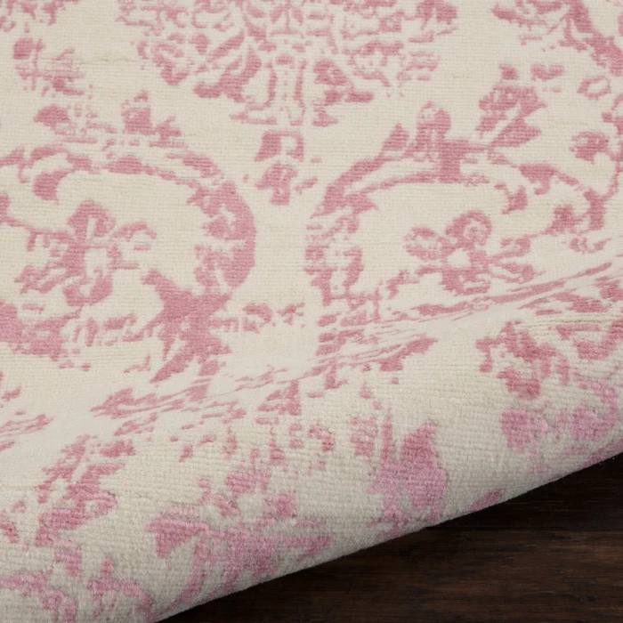 Nourison Jubilant Runner Area Rug JUB09-Ivory/Pink