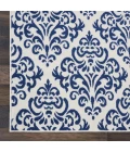Nourison Grafix Area Rug GRF06-White Blue