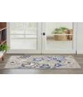 Nourison Aloha Blue Grey ALH31 2 ft. 8 in. X 4 ft. Rectangle Rug