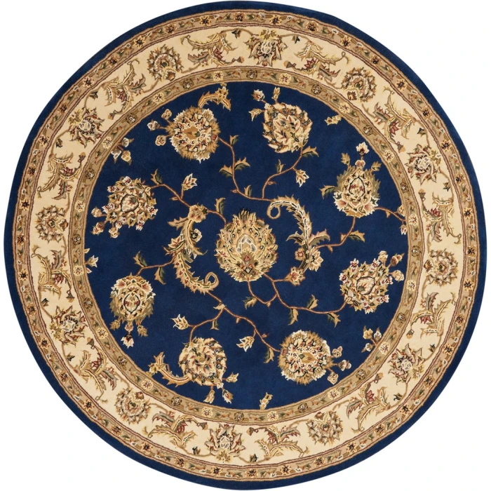 Nourison 2000 Round Area Rug 2022-Navy