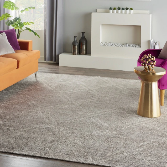 Nourison Venosa Area Rug VSN01-Grey/Ivory