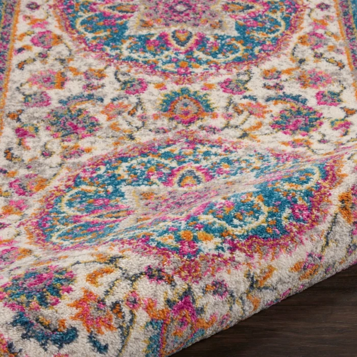 Nourison Passion Runner Area Rug PSN22-Ivory/Multi