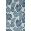 Nourison Home Garden Oasis GOA04 Blue 4 ft. X 6 ft. Area Rug