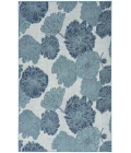 Nourison Garden Oasis Blue GOA04 4 ft. X 6 ft. Rectangle Rug