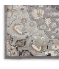 Nourison Elation Area Rug ETN09 Grey 9' x 12'