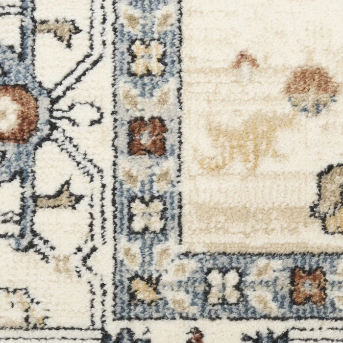 Nourison Home Pardis Blue PRD02 5ft.3in. x 7ft. Rect. Rug