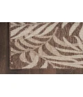 Nourison Garden Oasis Mocha GOA01 3 ft. X 5 ft. Rectangle Rug