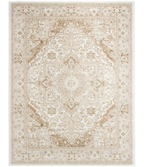 Nourison Dekor Ivory Taupe DEK08 5 ft. 3 in. X 7 ft. Rect. Rug