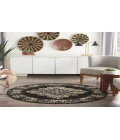 Nourison Grafix Black GRF14 4 ft. Round Rug