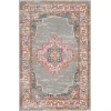 Nourison Home Passion PSN03 Grey 3 ft. 9 in. X 5 ft. 9 in. Area Rug