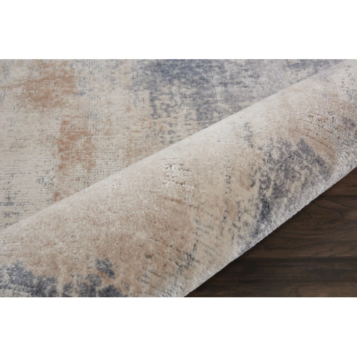 Nourison Rustic Textures Runner Area Rug RUS02-Beige/Grey