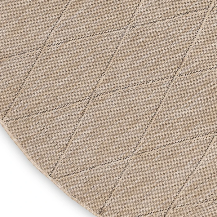 Nourison Washable Solutions Natural WSL01 8 ft. X Round Rug