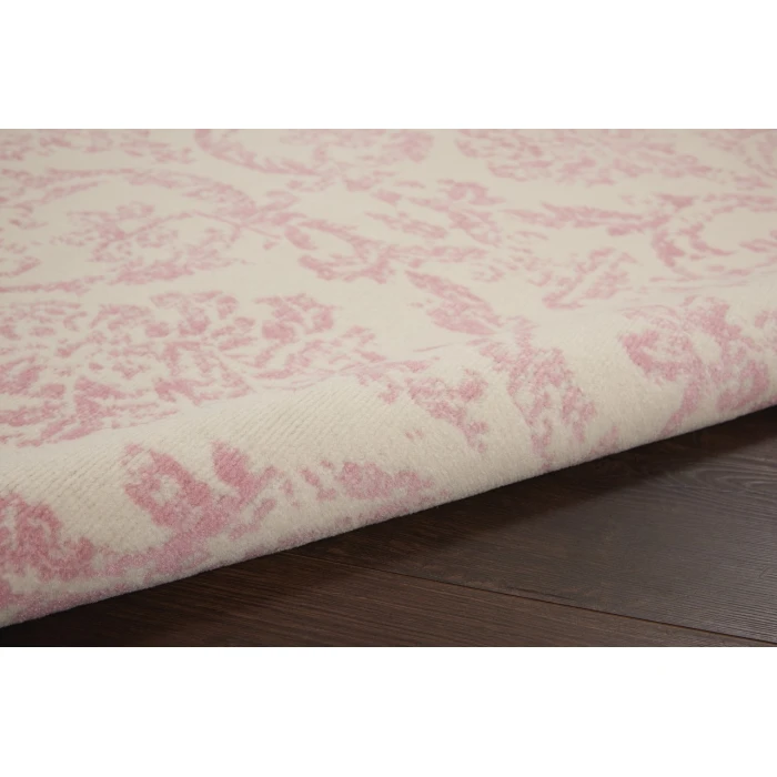 Nourison Jubilant Area Rug JUB09-Ivory/Pink