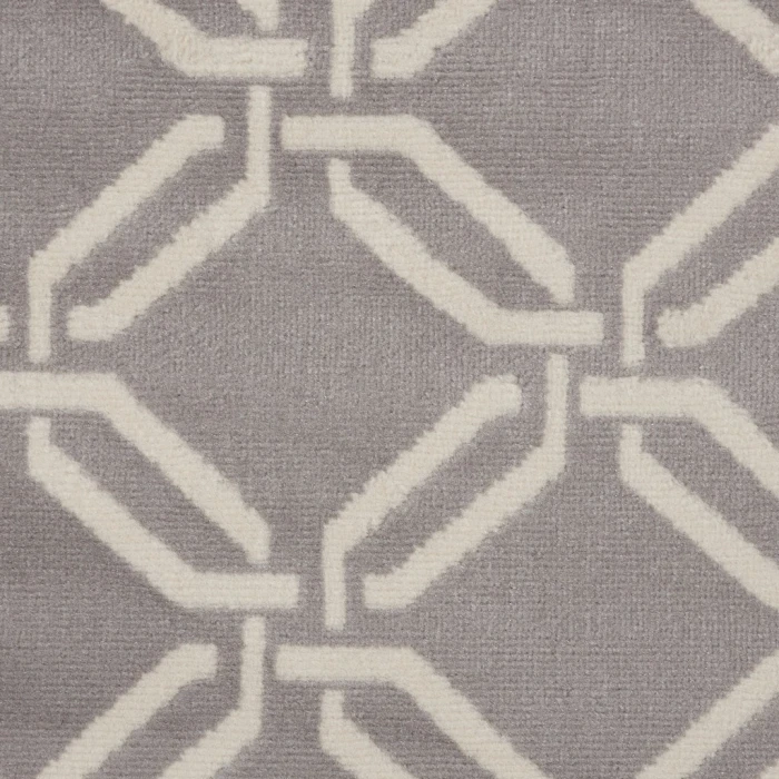 Nourison Jubilant Round Area Rug JUB17-Grey