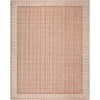 Nourison Nordic Brick Ivory NRC03 10ft. x 14ft. Rect. Rug