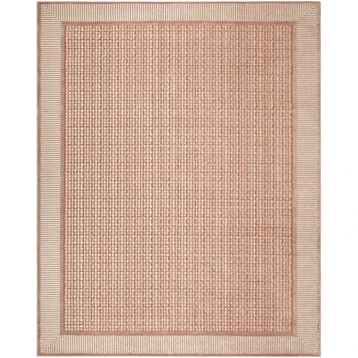 Nourison Nordic Brick Ivory NRC03 10ft. x 14ft. Rect. Rug