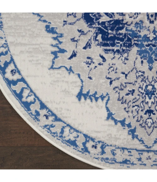 Nourison Whimsicle Area Rug WHS14-Ivory Blue