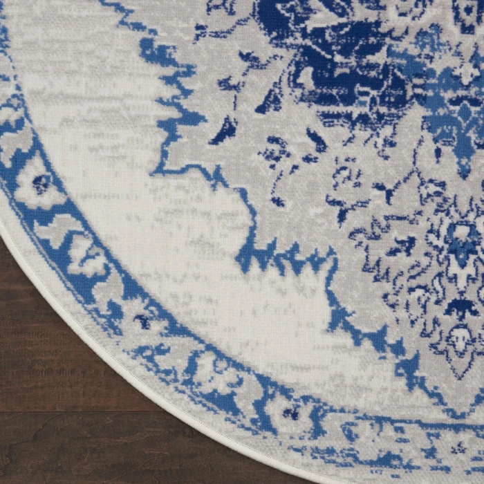 Nourison Whimsicle Area Rug WHS14-Ivory Blue