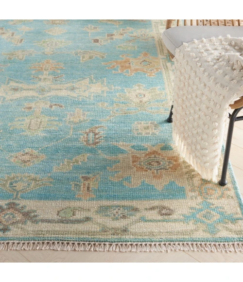 Nourison Odessa Blue Multicolor ODS03 6 ft. X 8 ft. Rect. Rug