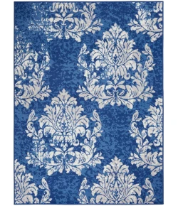 Nourison Home Whimsicle WHS11 Navy Ivory 4 ft. X 6 ft. Area Rug