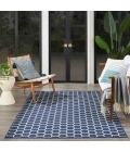 Nourison Twist Reversible Navy TWS01 4 ft. X 6 ft. Rect. Rug