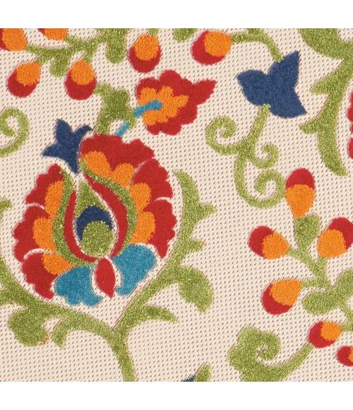 Nourison Aloha Round Area Rug ALH17-Multicolor