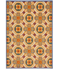 Nourison Home Aloha ALH30 Multicolor 9 ft. X 12 ft. Area Rug