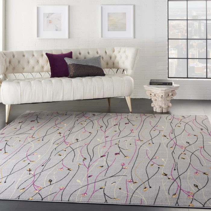 Nourison Grafix Area Rug GRF15-Grey